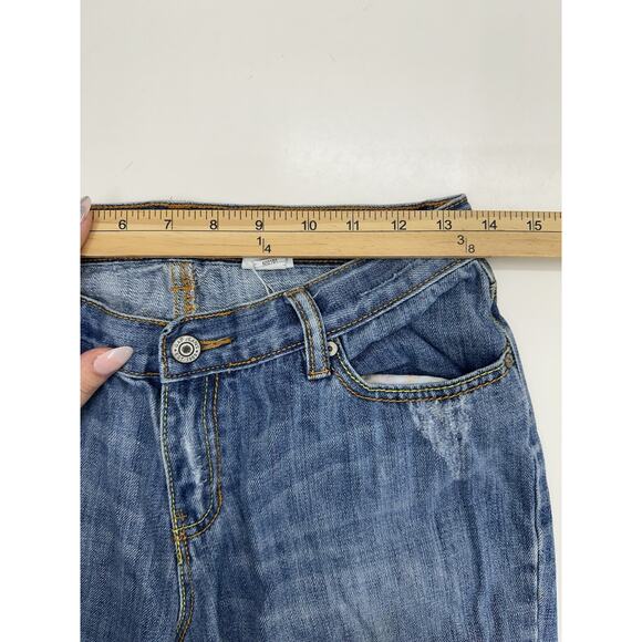 Gap Kids Jeans Size 14 Plus Long and Lean Adjustable Waist Denim Y2K - Picture 10 of 14
